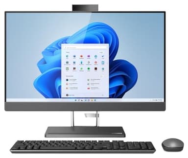 Lenovo IdeaCentre AIO 5i 27" All-in-One PC (Quad HD, Intel Core i5-12500H, 8GB RAM, 512TB SSD, Windows 11) - Grey