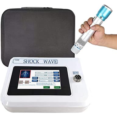 ED Shockwave Therapy Machine, Extracorporeal Shockwave Therapy Machine, Erectile Dysfunction Treatment and Relieve Pain Massager with 11 Massage Heads, Anti-Cell-Ulite