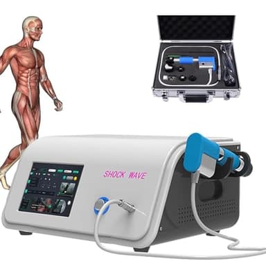 ED Shockwave Therapy Machine for Muscle and Bone Tissue Regeneration - Professional Extracorporeal Shockwave Physiotherapy Device for Effective ED Treatment and Healing