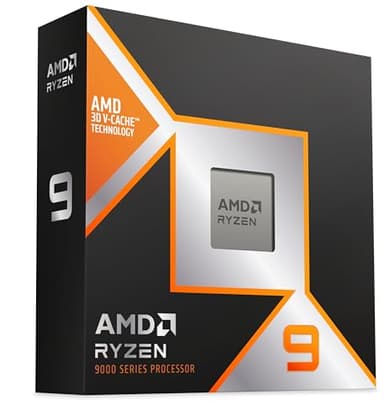 AMD Ryzen™ 9 9900X 3D Processor, 12 Cores/24 Unlocked Threads, Zen 5 Architecture, 140 L2/L3 Cache, 120W TDP, Up to 5.5 GHz Boost Frequency, Socket AM5, DDR5 & PCIe 5.0, No Cooler