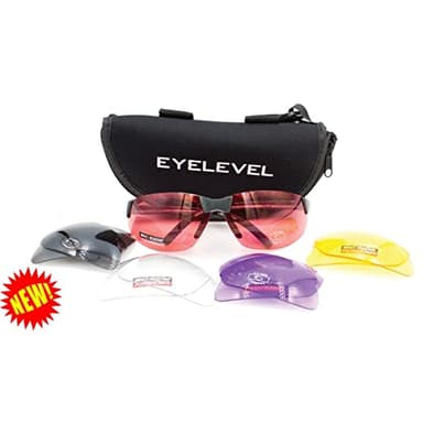 Bisley Eyelevel Marksman Shooting Glasses Set, Brown