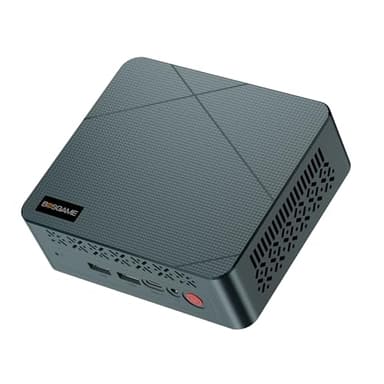 BOSGAME E2 Mini PC Ryzen 5 3550H Processor(4C/8T, Up to 3.7 Ghz) 16GB RAM 512GB NVMe SSD Windows 11 Pro Mini Desktop Computers, Type-C, Dual HDMI 2.0, RJ45 LAN, Wi-Fi5/BT 5.0, for Business and Office