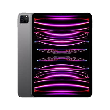 2022 Apple iPad Pro (11-inch, Wi-Fi, 128GB) - Space Grey (Renewed)