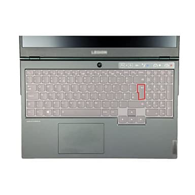 MiNGFi TPU Keyboard Cover for Lenovo Legion 5 Series 15/17" Pro 16" 5i 15/17" 5i Pro 16" 5P 5Pi 5/Pro G6 7i/G6 IdeaPad Gaming 3i Slim 7i EU/ISO Keyboard layout - Transparent
