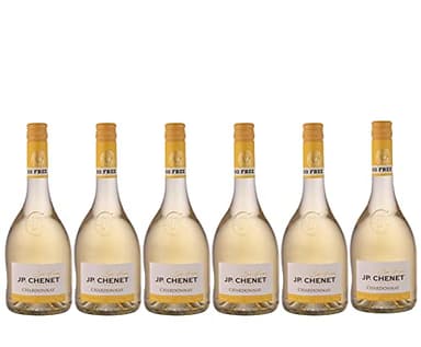J.P. Chenet So Free - Alcohol Free White Wine - Chardonnay - No Added Flavours, Authentic Taste - Origin : France (6 x 0.75 L)
