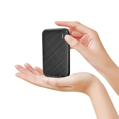 Hoshom Portable Charger Slim Power Bank 5000mAh PD 10W Powerbank with 2-USB & 1-USB C Output, 5V 2A Battery Pack for iPhone 14 13 12 11 Pro Max, Samsung S23 S22, Scarf, Vest, Jacket