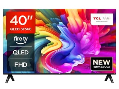 TCL 40SF560-UK 40" Full HD QLED Direct LED Smart TV with Fire TV, Alexa Voice Control, Vivid Colour & Enhanced Brightness