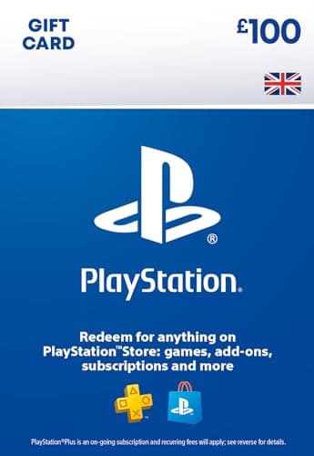PlayStation Store Gift Card 100 GBP | PSN UK Account | PS5/PS4 Download Code