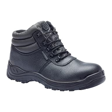 Blackrock Waterproof Chukka Safety Work Boots, Steel Toe Cap Safety Boots, Mens Womens Ladies, Work Shoes, Gardening, Lightweight, Leather, Wide Fit, Non Slip, On Site - Size 10 / EU 44