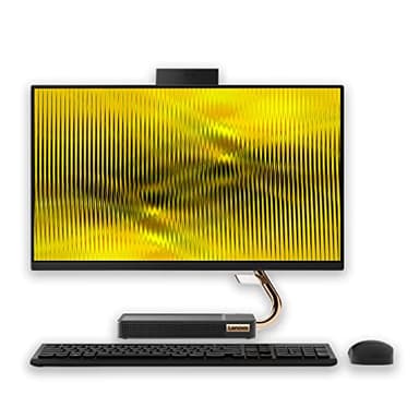 Lenovo IdeaCentre AIO 5 24 Inch Full HD Desktop (Intel Core i5, 512GB Storage, 8GB RAM with Wireless Mouse & Keyboard, all in one Desktop PC) - Graphite Grey