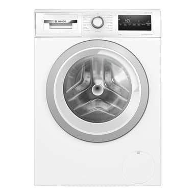Bosch WAN28259GB Series 4, Freestanding Washing Machine, Front Loader, A Rated, 9 kg, 1400 rpm, Iron Assist, Speed Programme, White