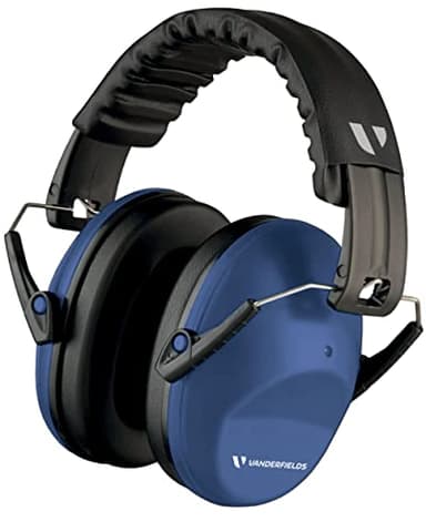 Vanderfields Ear Defenders Adults, 26dB Certified UKCA, Noise Cancelling Headphones, Safety Earmuffs Ear Protectors, Sensory Headphones, Ear Defenders for Autism, DIY, Mowing, Construction