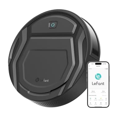 Lefant M210P Robot Vacuum Cleaner, Featured Carpet Cleaner Small Robot 7.8cm Thin 28cm DIA, Robotic Vacuum Alexa Voice Control Self-Charging Ideal for Pet Hair Hard Floor and Carpet