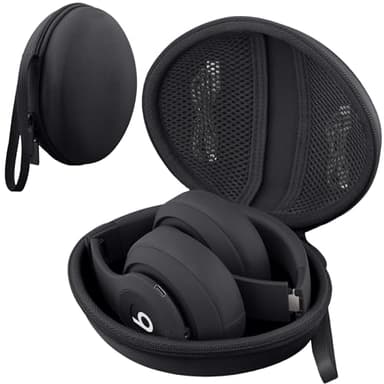 co2CREA Hard Travel Case for Beats Dr. Dre Studio Pro /Studio3 /Solo pro /Solo4 /Solo3/ Solo2 /Solo Wireless Noise Cancelling Over-Ear Headphones (Case Only)