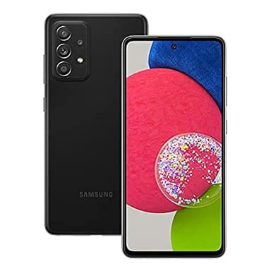 Samsung Galaxy A52s 5G Smartphone Dual SIM Android Mobile Phone 6 GB RAM 128 GB Memory Awesome Black (UK Version)