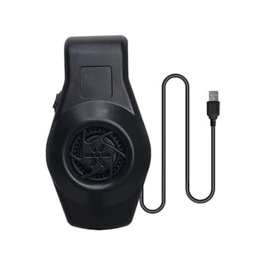 MiOYOOW Aquarium Chillers, USB Fish Tank Cooler 2 Wind Adjustable Fish Tank Cooling Fan System for Aquariums Up to 8mm Thick