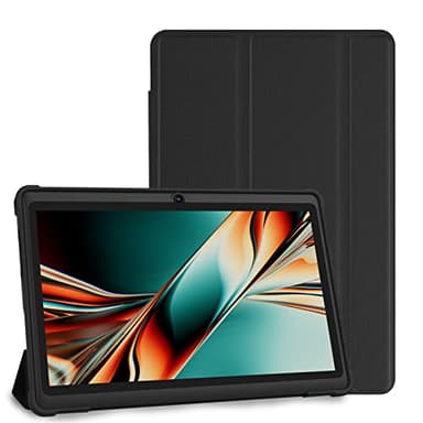 PRITOM 7 inch Tablet Android 11, 4GB(2+2 Expand), 32 GB, (Expandable 128GB) Tablet PC with Quad Core Processor, 3500 Mah, HD IPS Display, Dual Camera, WiFi, Bluetooth, Tablet with Black Case