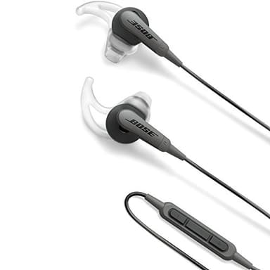 Bose SoundSport In-Ear Headphones for Apple Devices - Charcoal Black