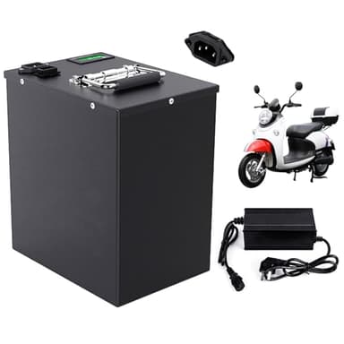 WILLQ Electric Bike Battery 48V 20AH 30AH Replacement Lithium Battery Pack Moped Battery for 1400W 1000W 500W 250W Mountain Bike Motor Ebike Kit with Charger,48V30Ah