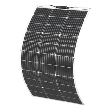 100W Flexible Solar Panel Portable Solar Panels high Efficiency Solar Panels are Suitable for Outdoor Solar generators, Mobile Lithium Batteries,RV Camping,Yacht Boat,Outdoor Adventures