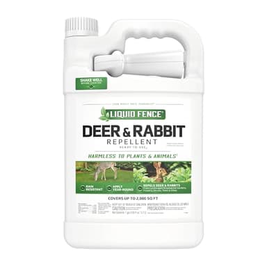 Liquid Fence Deer and Rabbit Repellent, Ready-to-Use, 1-Gallon