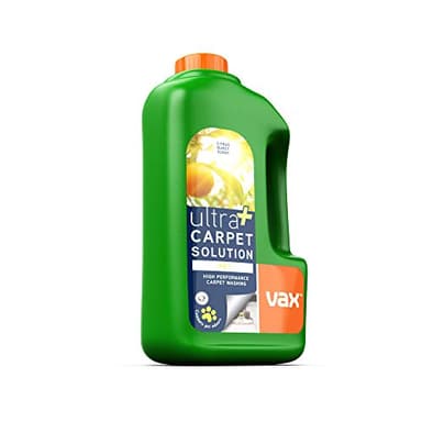 Vax Ultra plus Pet 1.5 L Carpet Cleaner Solution, Stain Remover Shampoo, Citrus Burst Scent, Neutralises Pet Odours, 1-9-137770, Green