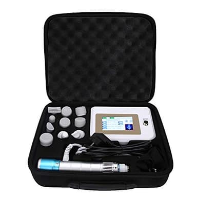 Pain Relief Therapy Device, Effective ED Shock Wave Shockwave Therapy Machine Deep Tissue Percussion Body Relax Muscle Pain Relief Massager, for Erectile Dysfunction, Anti-Cellulite(UK)