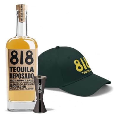 818 Reposado Tequila By Kendall Jenner 70cl – With 818 Tequila Cap & Secret Bottle Shop Jigger