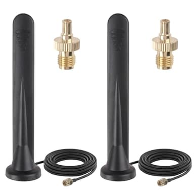 5G Antenna for Router,Outdoor WiFi LTE Antenna with Strong Magnetic Base,3m Cable 15DBi Omnidirectional Antenna with SMA TS9 Connector,Directional Antenna for Indoor Outdoor 3G/4G/5G/GSM/GPRS Router