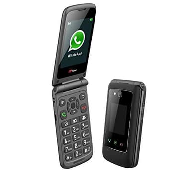 TTfone Titan TT950 Whatsapp Touchscreen Senior Big Button Flip Mobile Phone EE Pay As You Go