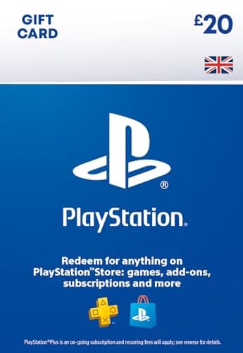 PlayStation Store Gift Card 20 GBP | PSN UK Account | PS5/PS4 Download Code