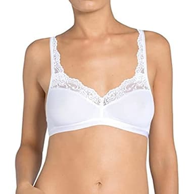 Sloggi Women's Romance Non-Wired Bra White, 38B