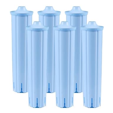 EVERSPRING Coffee Machines Water Filter Compatible with Jura Blue Coffee IMPRESSA Series, ENA Series, GIGA Series,Jura Models 71312 Blue, 71311, 67007,6 Pieces