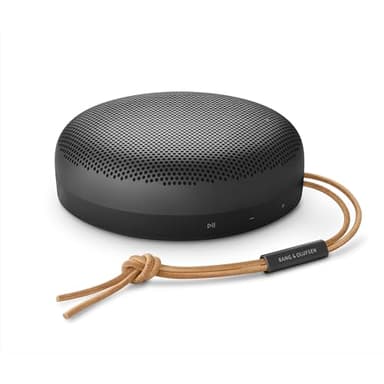 Bang & Olufsen Beosound A1 (2nd Gen) - Premium Wireless Portable IP67 Waterproof Bluetooth Speaker with 360 Degree Sound, Alexa Voice Assistant, Speakerphone, Up to 18 Hrs Playtime - Black Anthracite