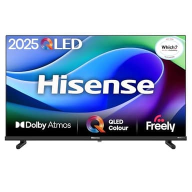 Hisense 32E5QTUK QLED FHD Smart TV with Freely (2025 Model)