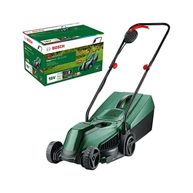 Bosch Cordless Lawnmower EasyMower 18V-32-200 (1x 4.0 Ah Battery, 18 Volt System, Cutting Width: 32 cm, in Carton Packaging)