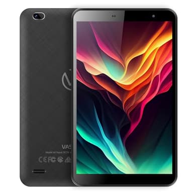 VASOUN Tablet 7 inch, Tablet Android 13 with 2GB RAM 32GB ROM, 1024x600 HD IPS Display, Quad Core Processor, Dual Camera, WIFI, Bluetooth, Portable Tablet PC with Case, Black