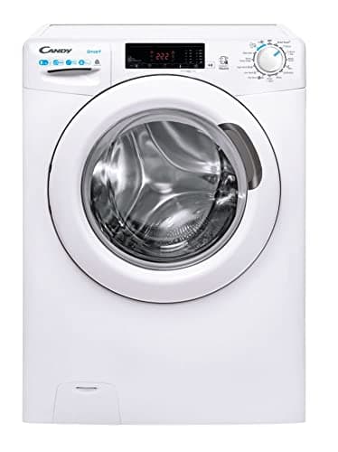 Candy Smart Pro CSW485TE180, Freestanding Washer Dryer, 8Kg Wash + 5Kg Dry, 1400 RPM, WIFI enabled, White