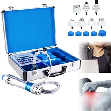 Shockwave ED Therapy Machine,Electromagnetic Shock Wave Machine, Portable ED Shock Wave Therapy Machine Professional Pain Relief Massager ED Treatment Device