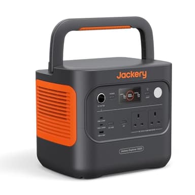 Jackery Explorer 2000 v2 Portable Power Station, Lighter & Smaller 2kWh LiFePO4 Solar Generator, 2200W/2042Wh for Road Trips/RVing/Outdoor Camping/Daily Energy Storage/Emergency Backup
