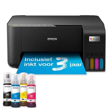 EcoTank ET-2864 A4 Multifunction Wi-Fi Printer with Ink Tank, Up to 3 Years Ink
