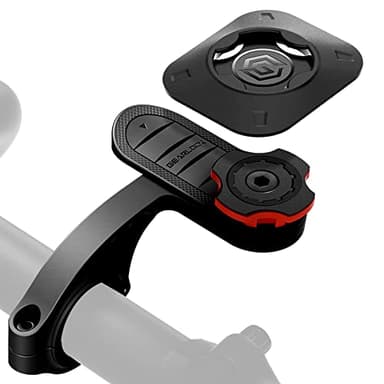 Spigen Gearlock Out Front Bike Mount with Aerodynamic Design for The Cycling Performance and Optimum Viewing Angle (2019)