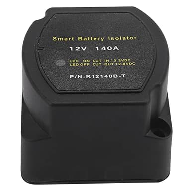 FEETER 12V 140A Voltage Sensitive Battery Isolator - Automatic Charging Relay for Car Accessories