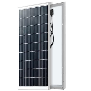 Panana 100W Solar Panel 18V Monocrystalline Module PV Power for Motorhome RV Boat Shed Caravan Camping Travel