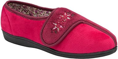 DUNLOP Ladies Slipper Honor II MTO - Burgundy - UK 6