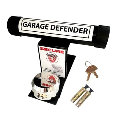 Garage Defender Lock Best Garage Door Security Sealant Bar Up and Over Car Van Tools Bike Barrier