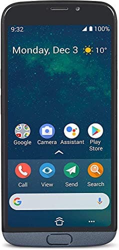 Doro 8050 Unlocked 13MP Camera Smartphone for Seniors with 5.7" Display and GPS Localisation [NEW] (Steel) (Renewed)