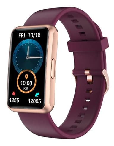 HUAKUA Pedometer Watch (No Bluetooth,No App) 1.47inch Touch Screen Smart Watch Fitness Tracker Step Counter Watch with Step Tracker,Calorie Tracker,Sleep Monitor,Alarm Clock,Waterproof IP68,Stopwatch