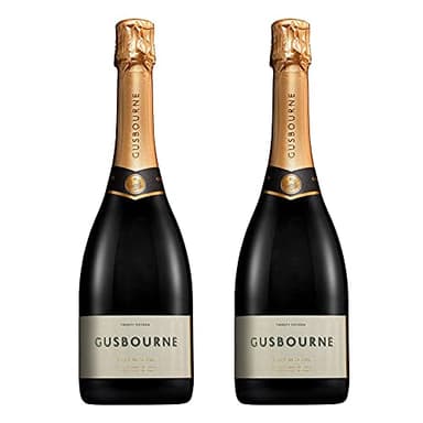Gusbourne Estate Brut Reserve Vintage English Sparkling Wine 75cl in Gift Box - Pack of 2