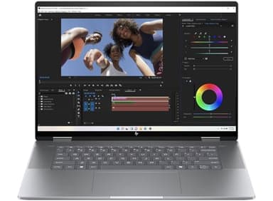 HP Envy x360 16" 2in1 Laptop, AMD Ryzen 5 8640HS Processor, AI Enhanced, 8 GB RAM, 512 GB SSD, AMD Radeon Graphics, 16" diagonal 2K touch Screen Display, Win 11, Meteor silver aluminum, 16-ad0004na